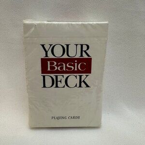 Vintage - Your Basic "Reds" Deck - Poker Sized Playing Cards